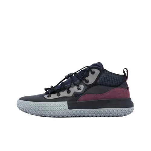 BRANDBLACK Беговые кроссовки MID Топ Чёрно-синий Мужские