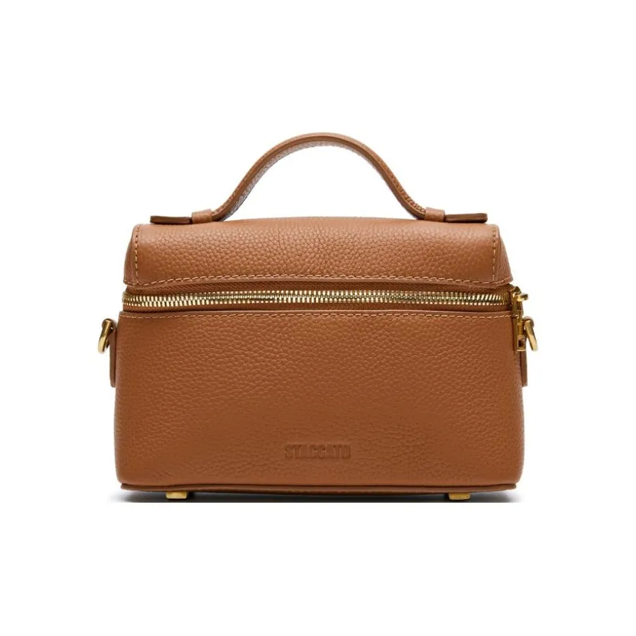 Staccato Коровья кожа Одно плечо Сумка Женская Песочно-коричневый Молочно-чайный абрикос Мохово-зеленый