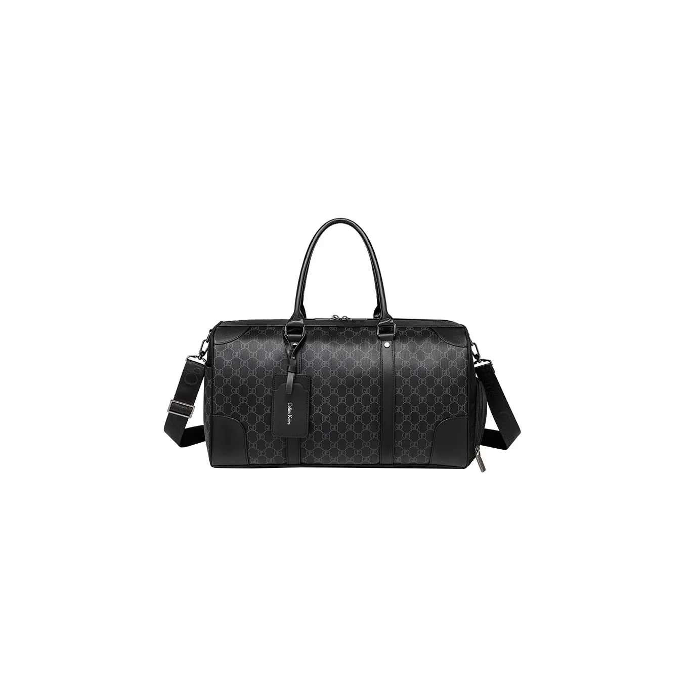 COLINS KEIRS PU Travel Bag Large Size Men's Black