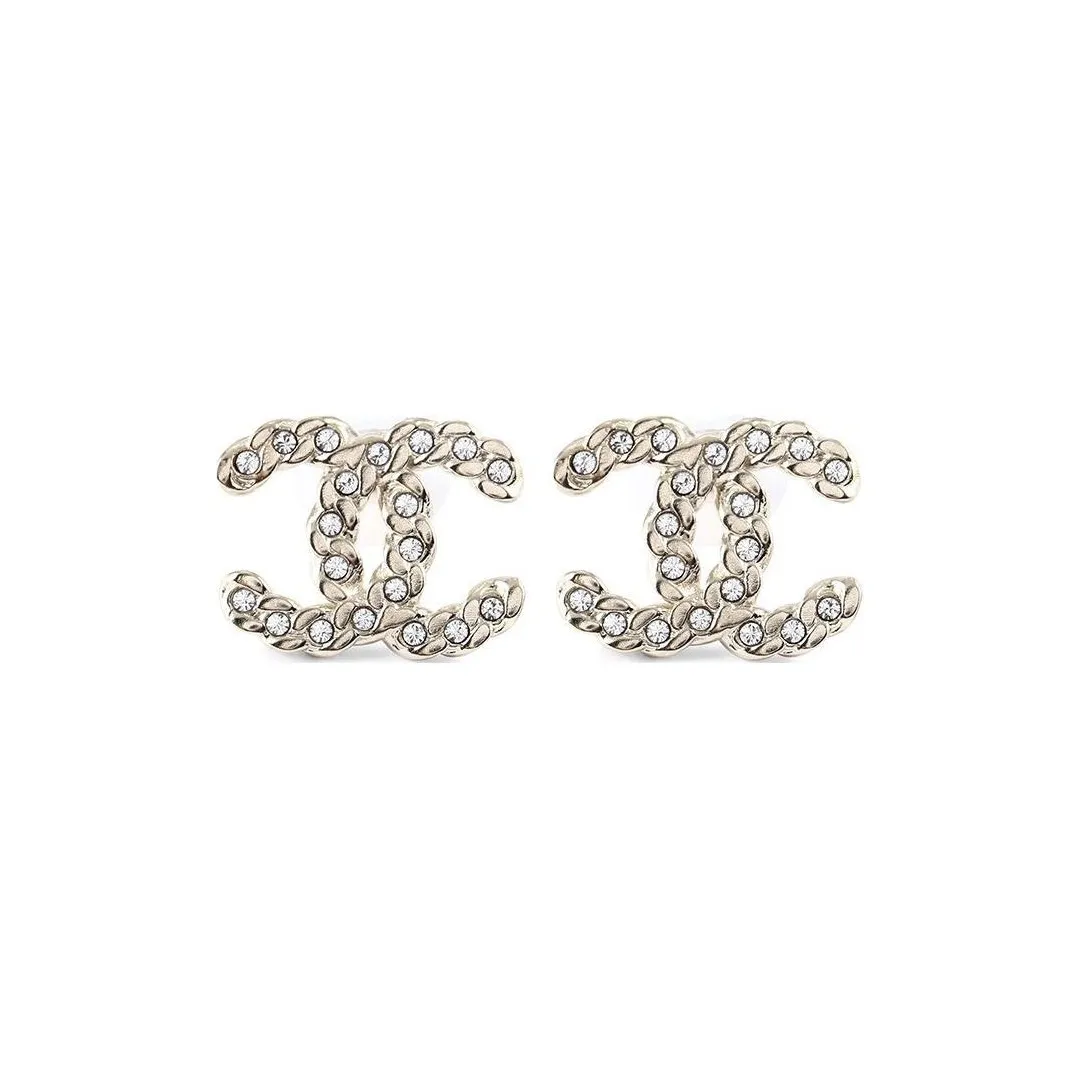 CHANEL Pre Owned 2010s CC logo Brooch