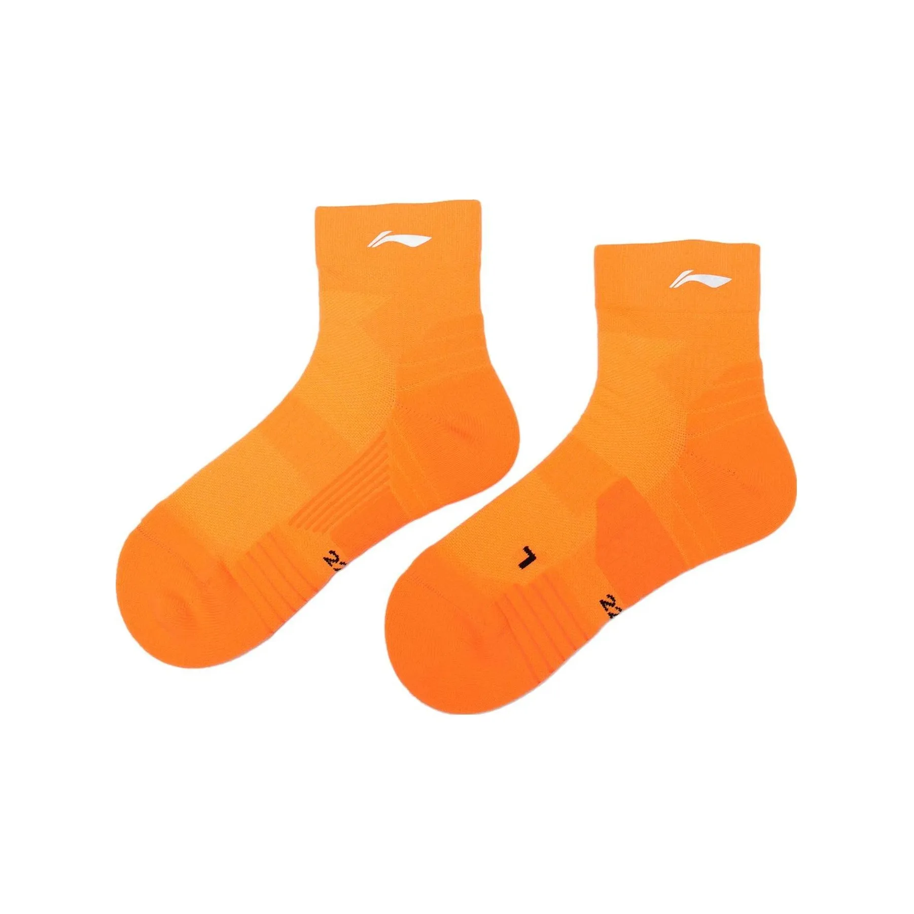 Лайнер Running Collection Беговые носки Унисекс 2 упаковки Неон Абрикос Оранжевый
