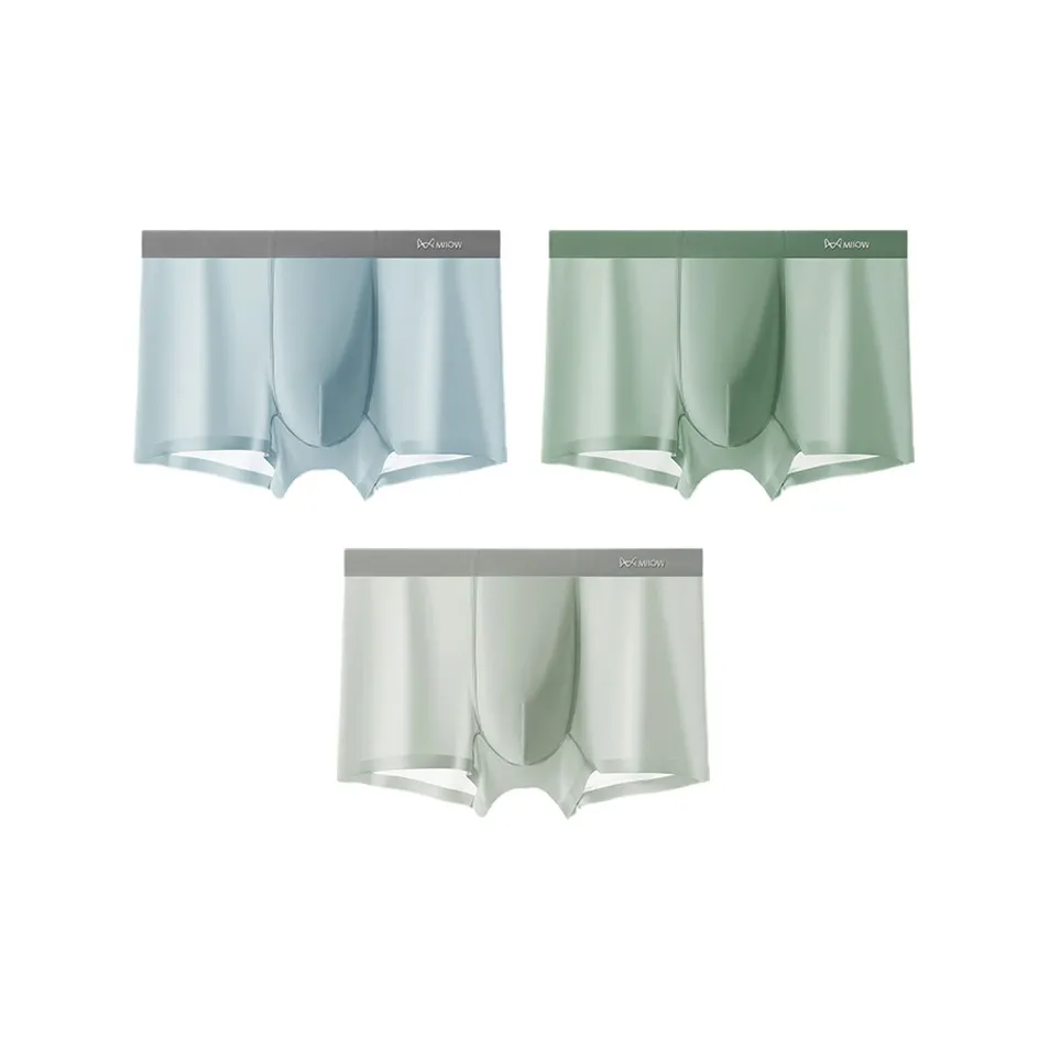 MIIOW Summer Lightweight Underwear Men's Combo Set