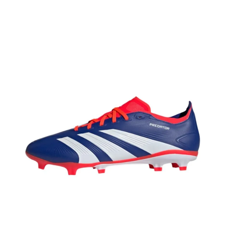 Adidas Predator League Fg Lucid Blue Cloud White Solar Red