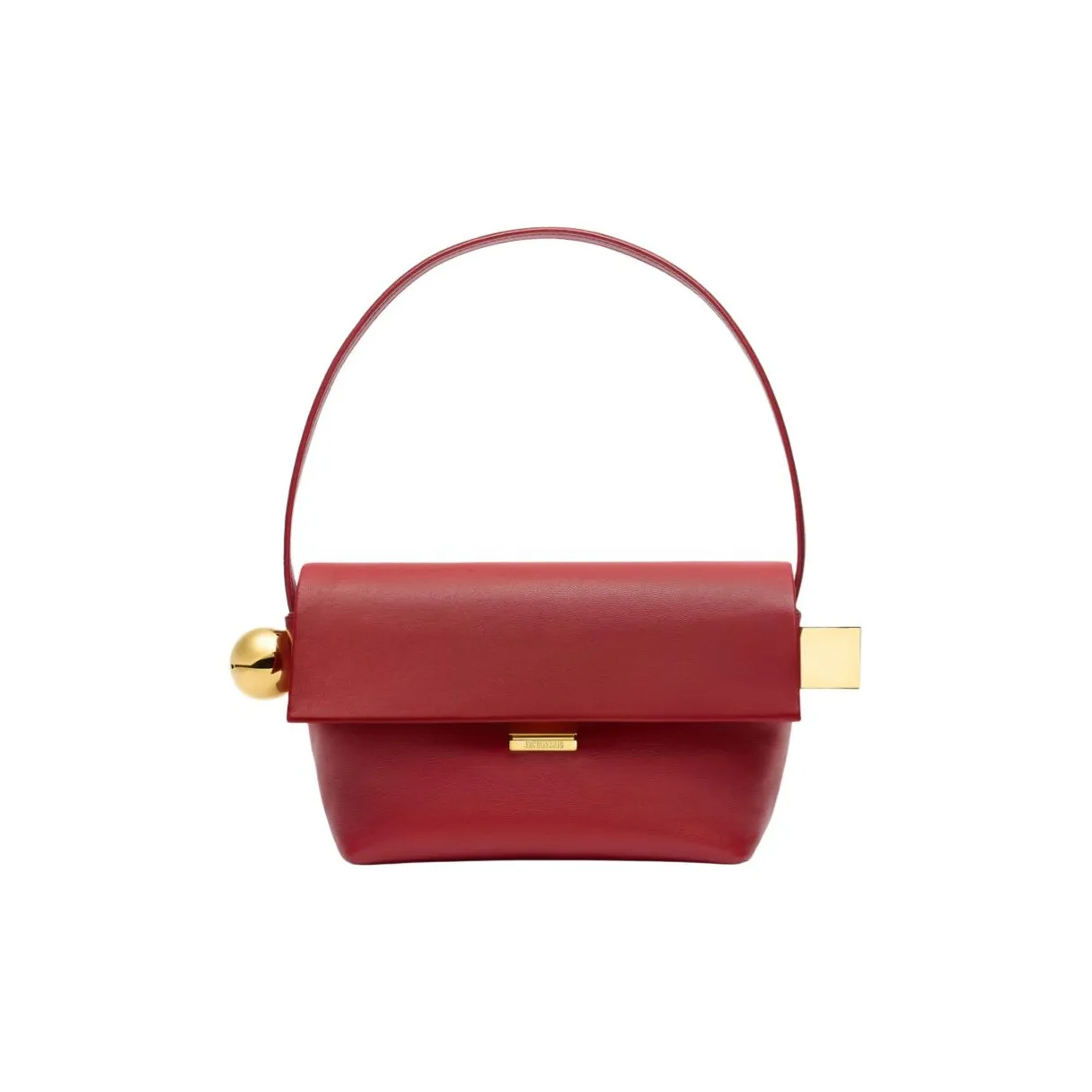 Jacquemus Le Rond Carré Logo Detailed Shoulder Bag