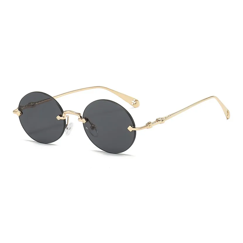 NOME Металл OVAL SUNGLASSES Унисекс