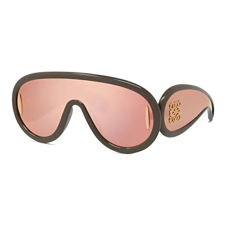 LOEWE Нерегулярная форма Солнцезащитные очки Мужской Черный