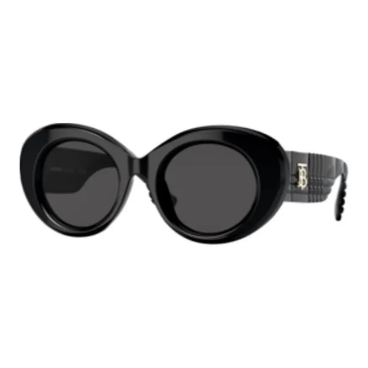 Burberry Round Sunglasses Women's Black