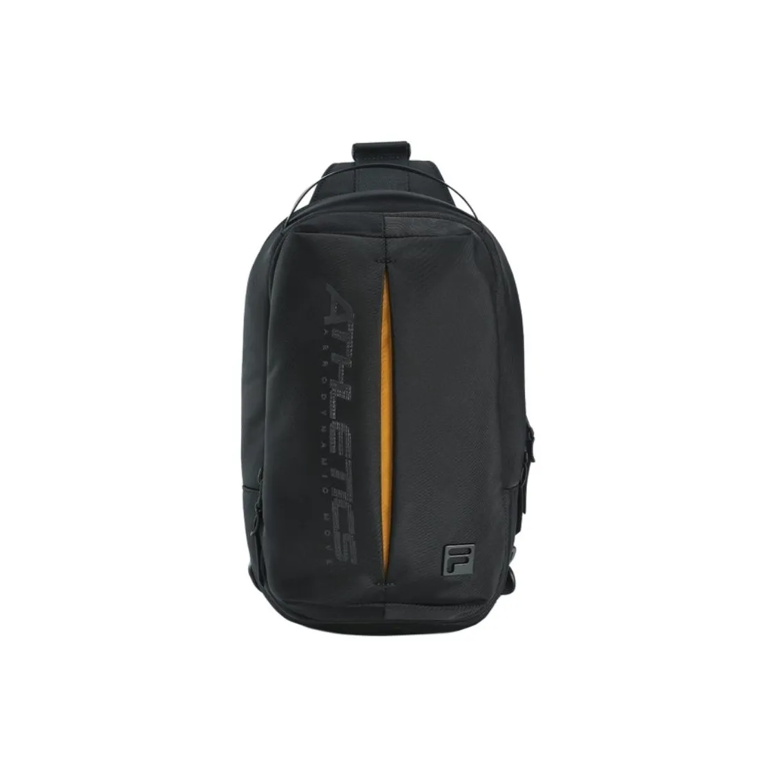 FILA Fabric Crossbody Bag Sling Bags Extra Small Men's Pitch Black