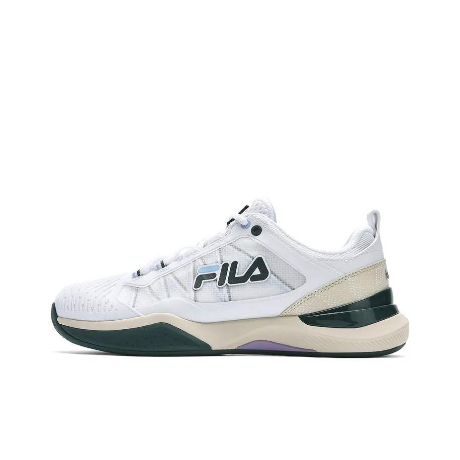 FILA Low Top Tennis Shoes Men's Black White