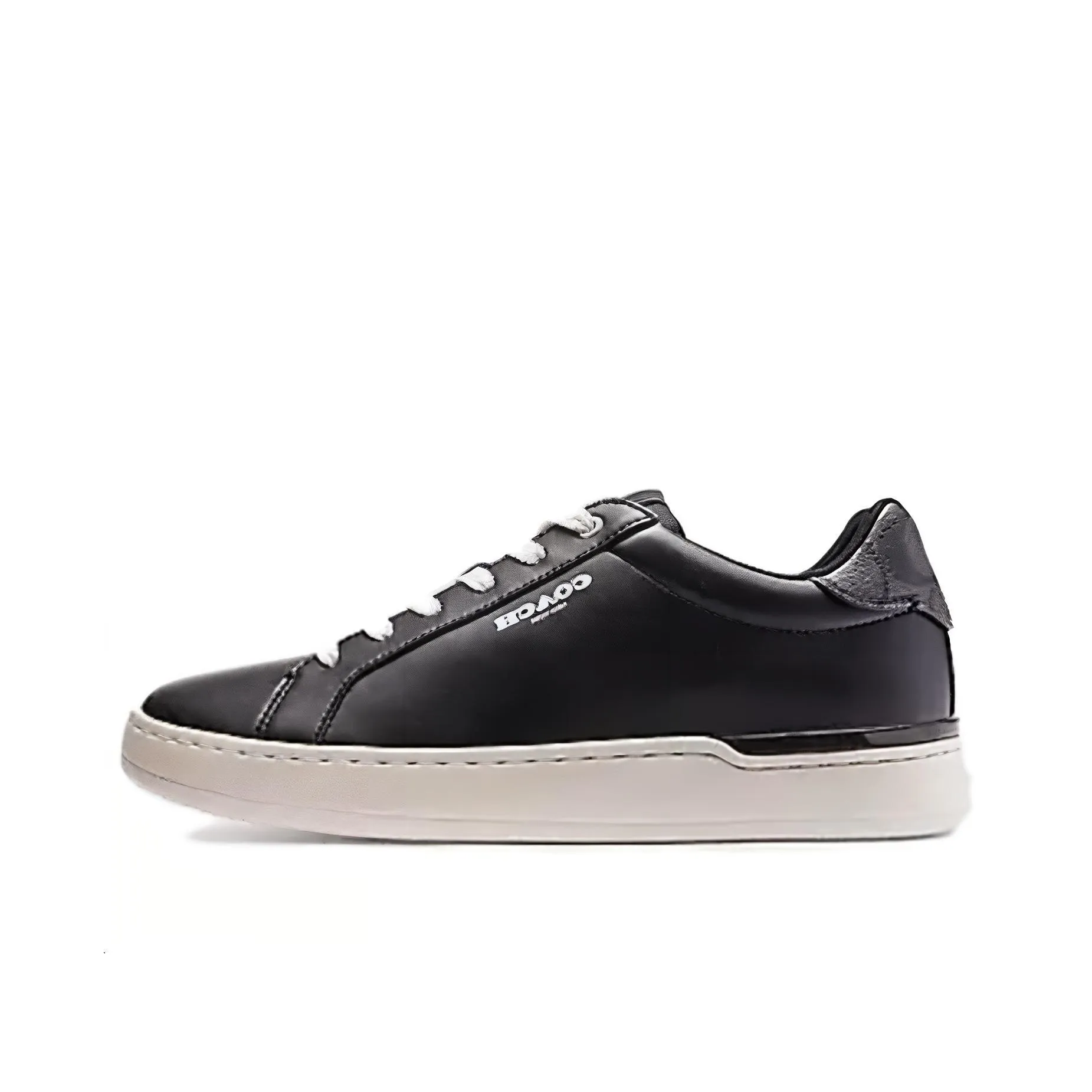 COACH Wear Resistant Low Top Skateboard Shoes Women's Black