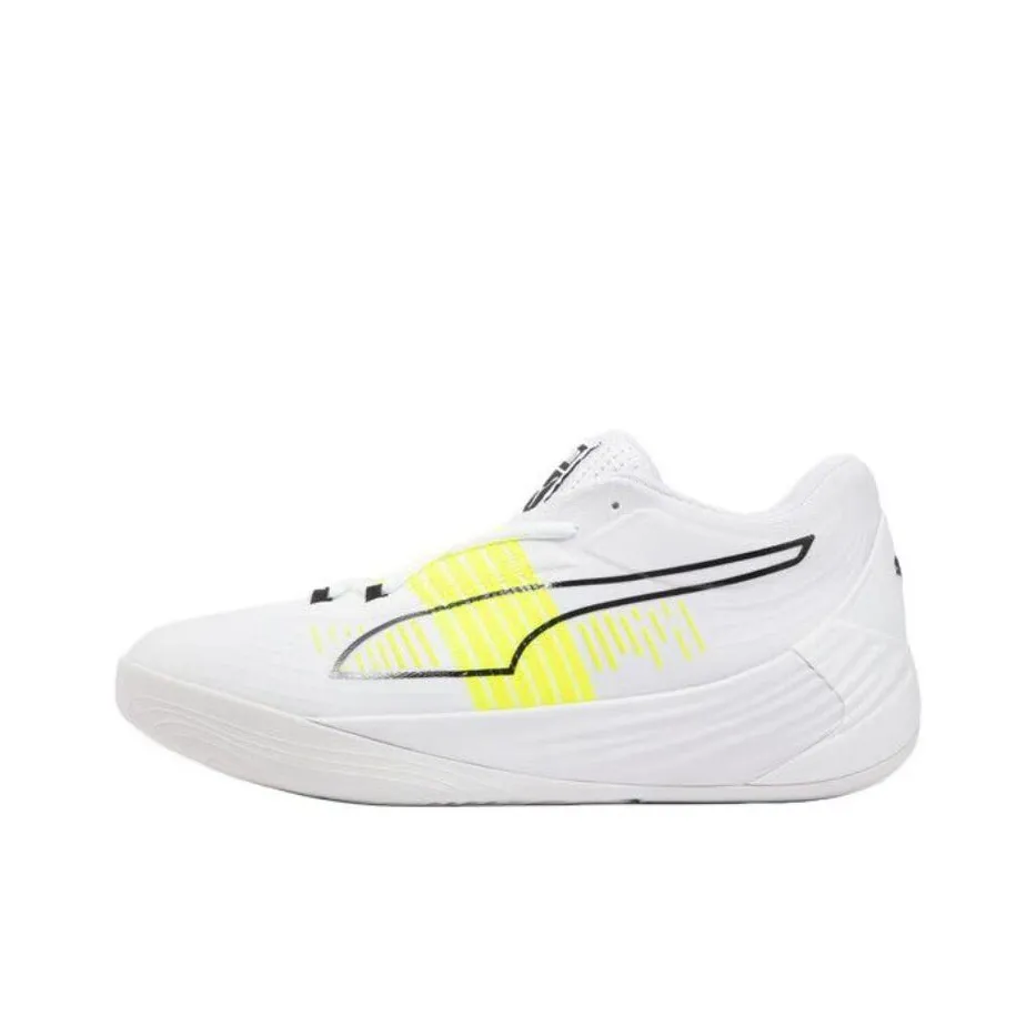PUMA Fusion Nitro 'White Neon Yellow'