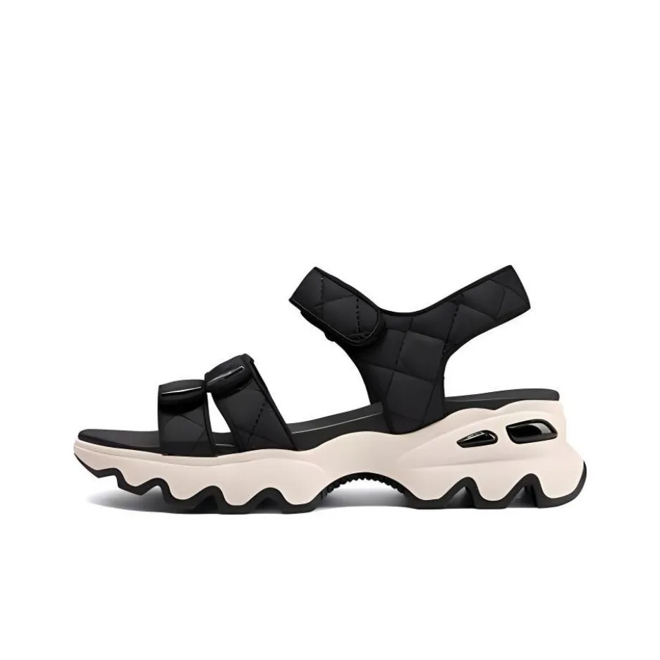 Skechers One Ремешок Сандалии Женские Черные