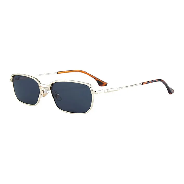 NOME Metal Irregular Shape Sunglasses Unisex Gold, Silver, Black