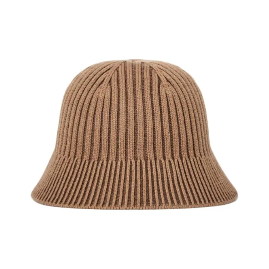 COS Шерсть Шляпы ведра Женские Коричневый
