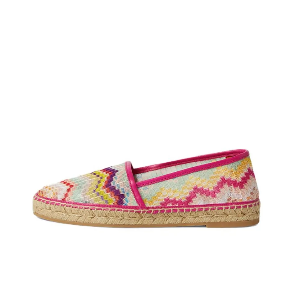 MISSONI Zigzag woven Flat Espadrilles