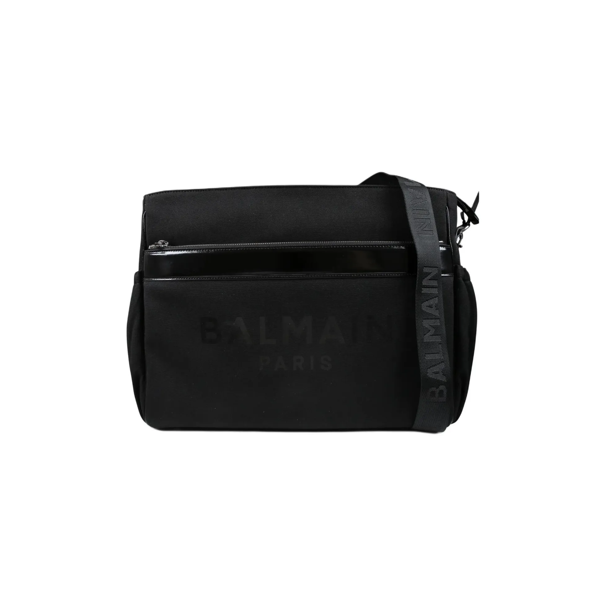 BALMAIN Kids Logo Printed Zipped Changing Bag