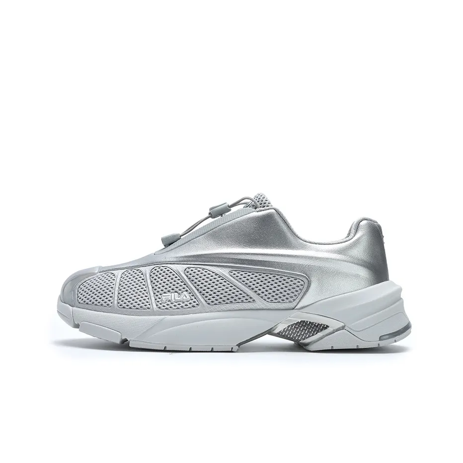 FILA REPLICA Low Top Casual Shoes Women's Bullet Silver