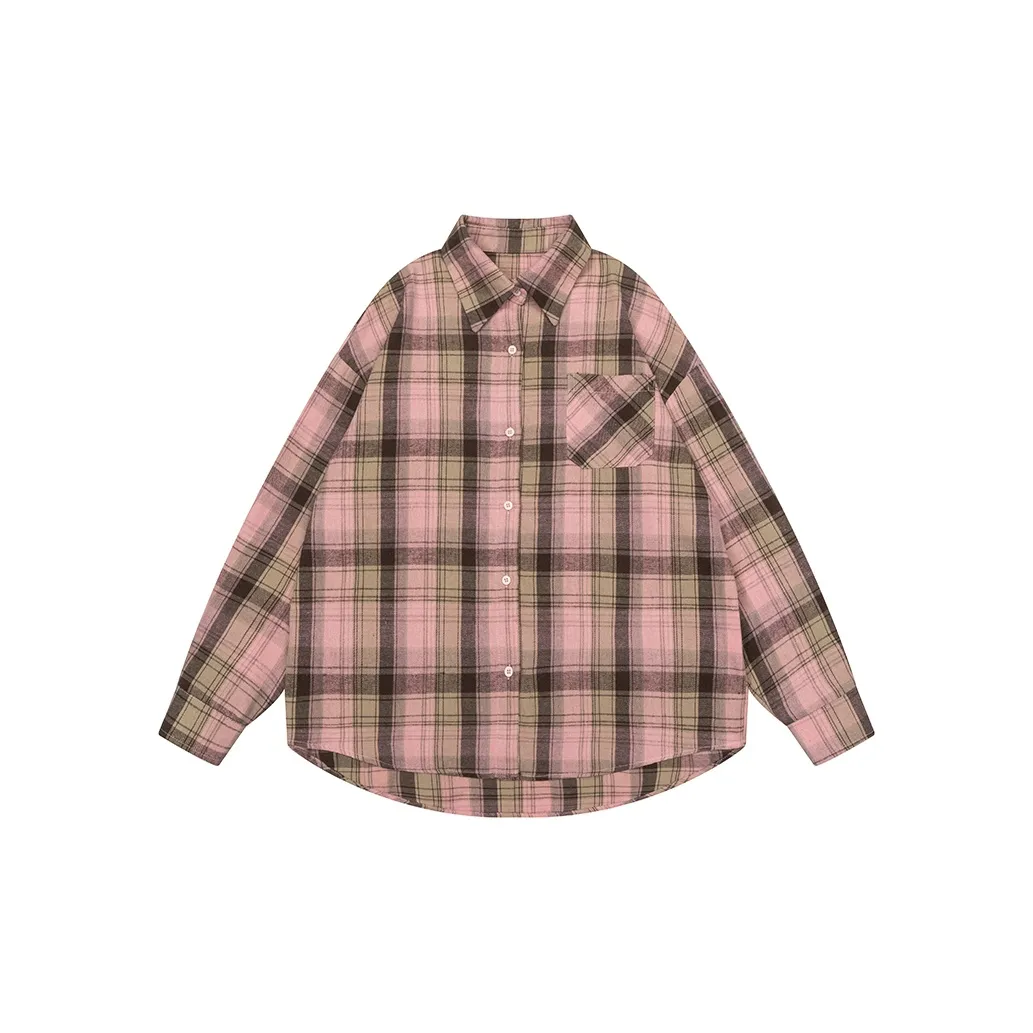 Vine Color Модная рубашка женская розовый оттенок