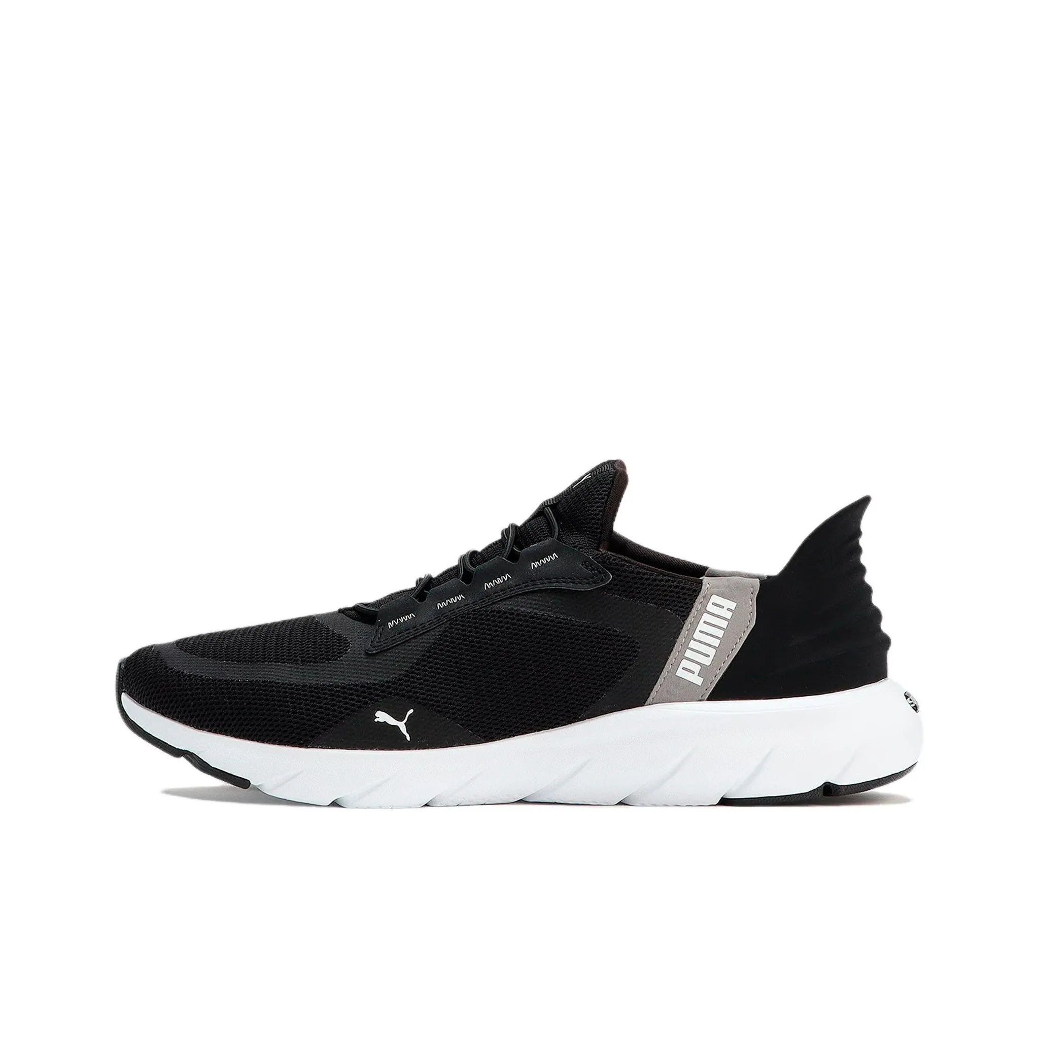 PUMA Softride Flex Ease Wide 'Black White'