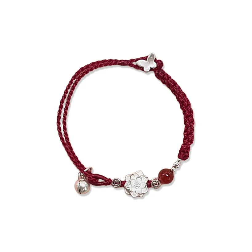 CANHUI Сплав Лотос Колокольчик Браслет Женские