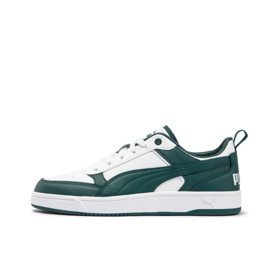PUMA DRIBBLE Низкий Топ Casual Унисекс Зеленый Белый