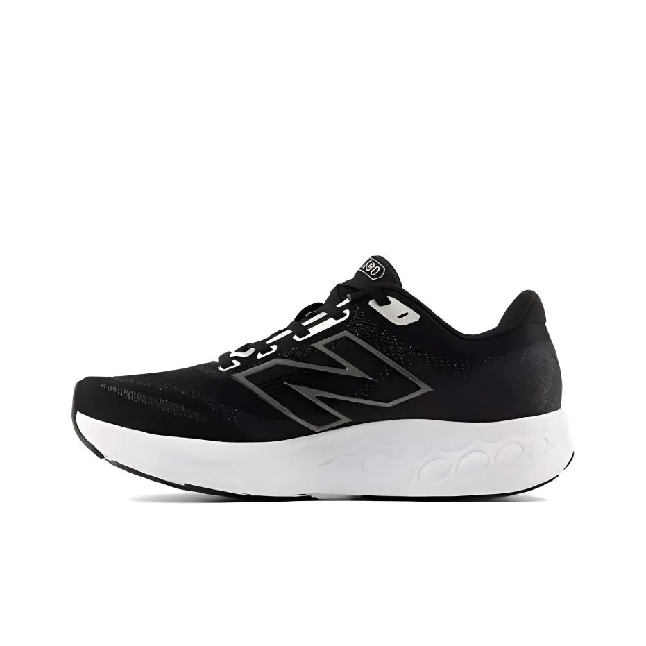 New Balance Fresh Foam 680v8 Black Light Gold Metallic Black Metallic Women's