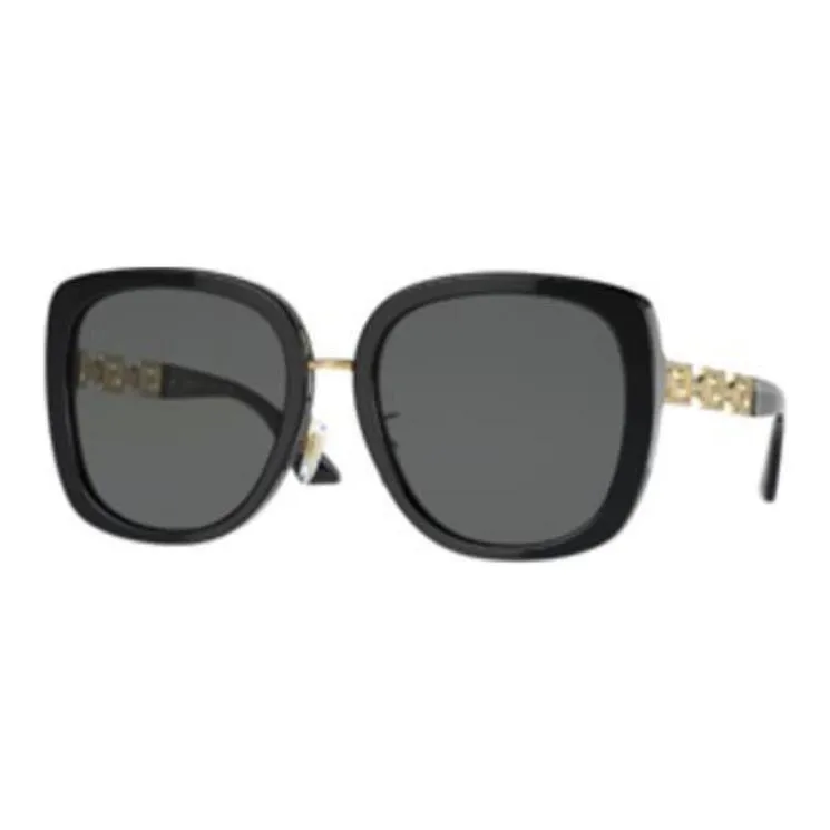 VERSACE Square Sunglasses Women's Black