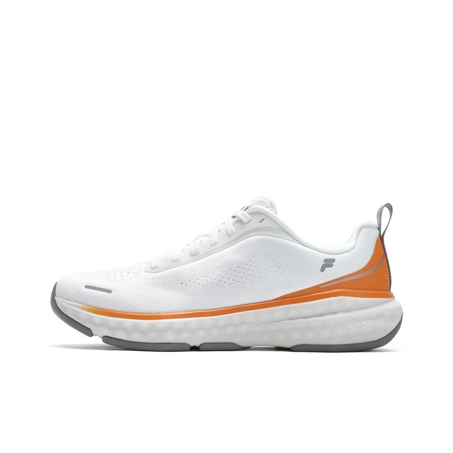 FILA ENERGY Low Top Running Shoes Men's Bright White