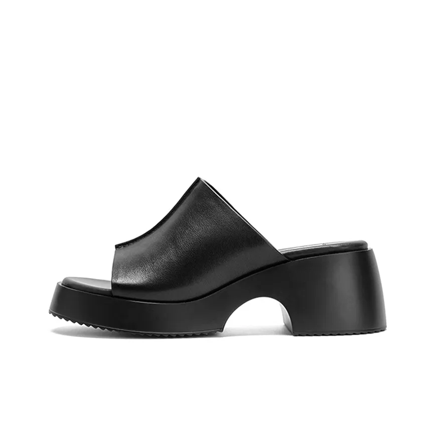 NINE WEST One Ремень Сандалии 5 см Женские Черные