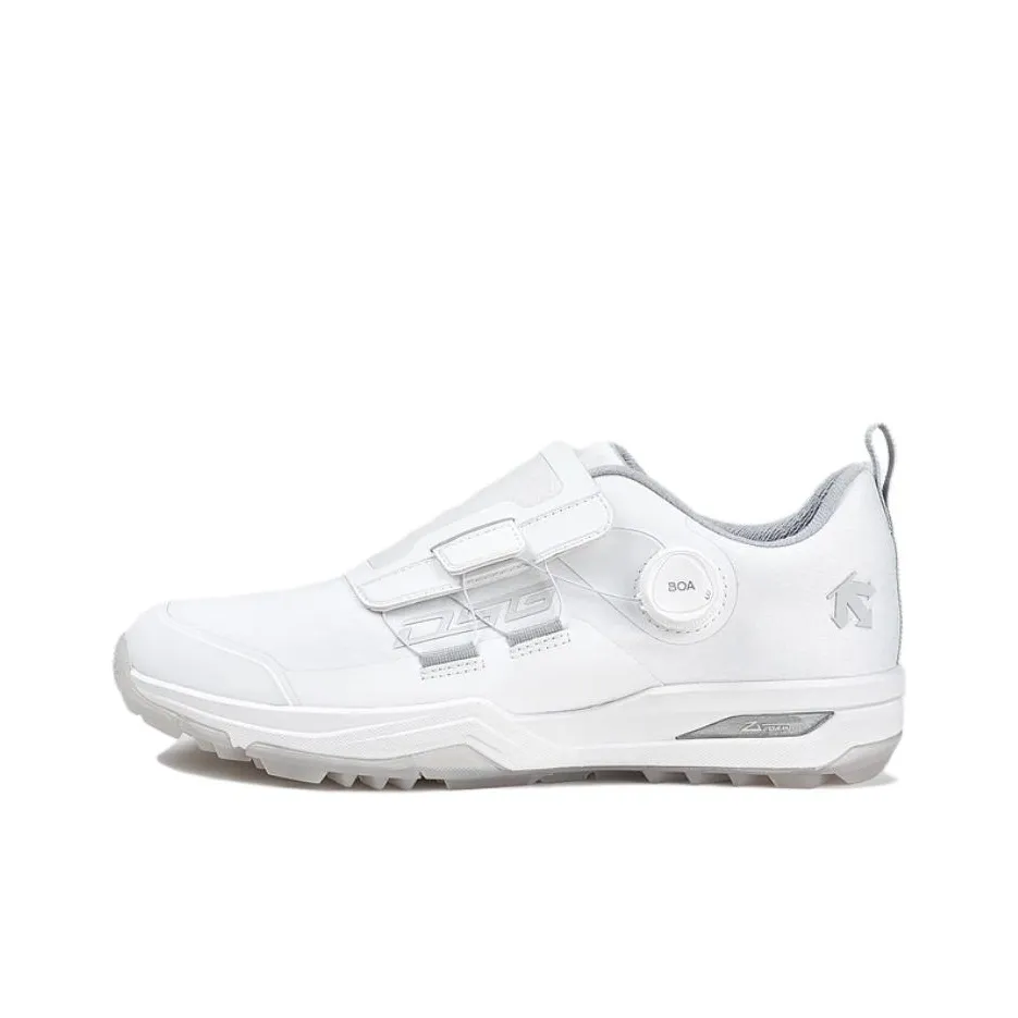 DESCENTE Enerzite Slip Resistant Waterproof And Breathable Low Top Golf Shoes Women's White