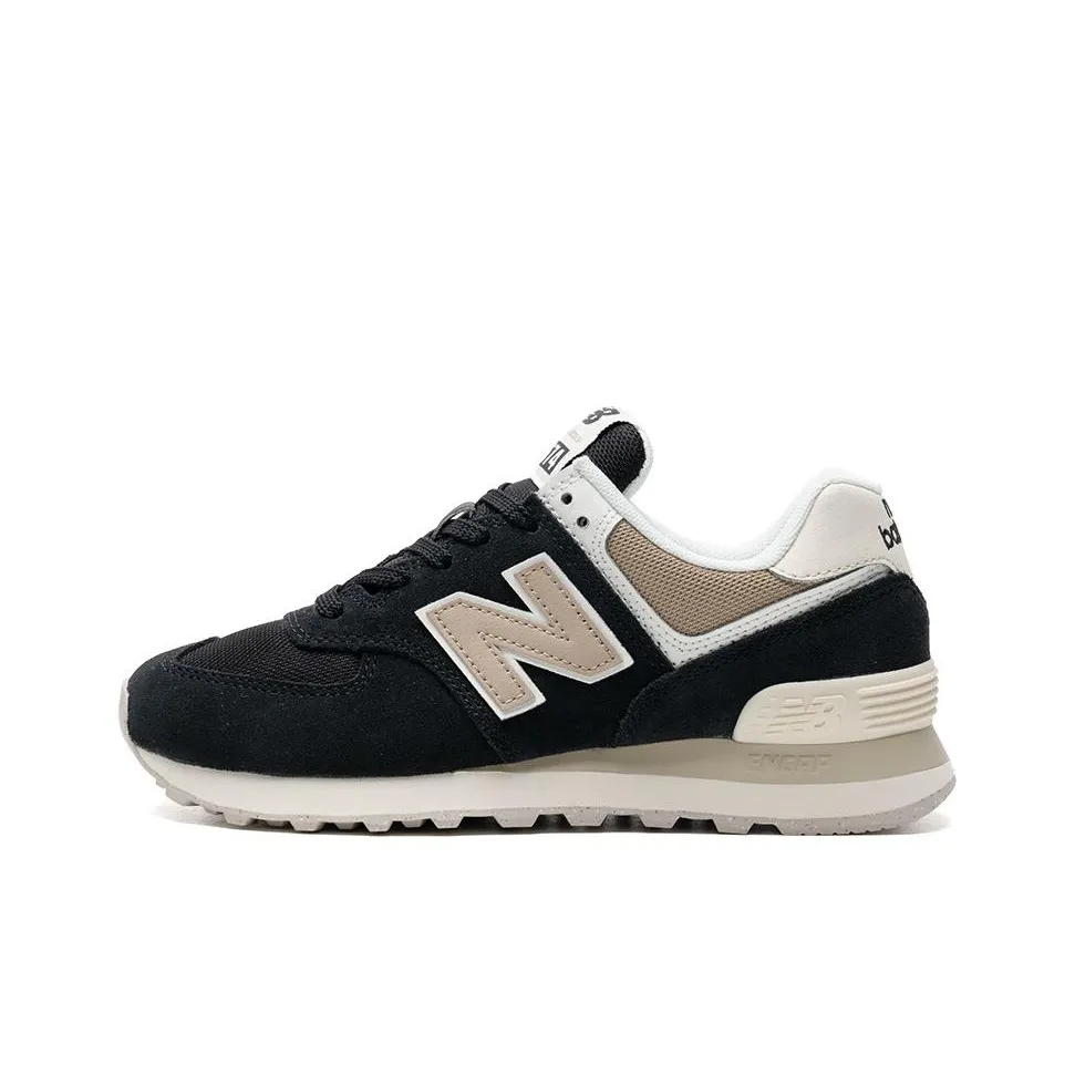 New Balance 574 Black Elephant Bone Women's