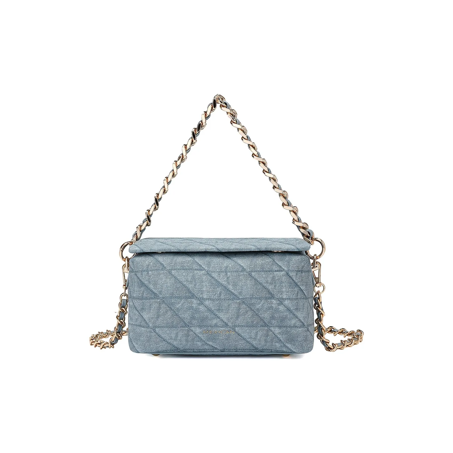 MEXICAN Полиуретановая кожа Коробка Сумка Цепочка Одно плечо Сумка Маленькая Женская Серо-синий Темно-серый Темно-розовый