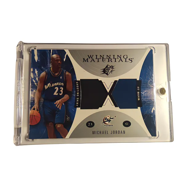 UPPER DECK 2003 UD Winning Materials Shooting Jersey Jordan Competition Wear Jersey Star Card Sports Cards 1 Pc