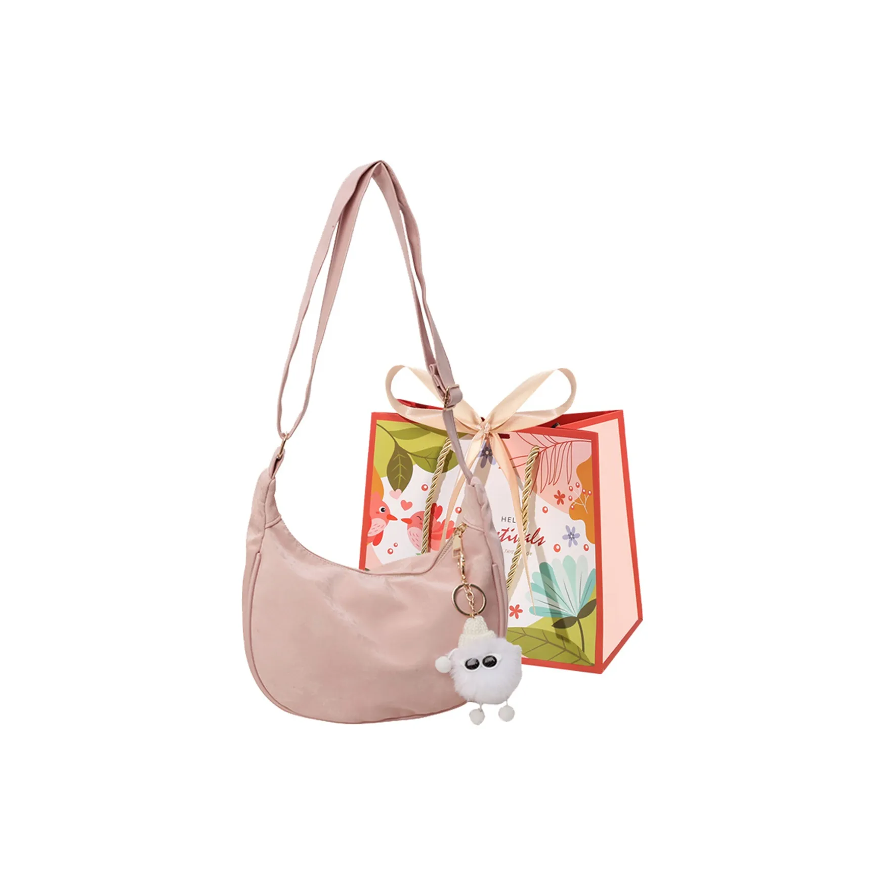 Cwatcun ПУ (полиуретан) Сумка через плечо Стандартная Женская Розовая Off Белая Фиолетовая Черная