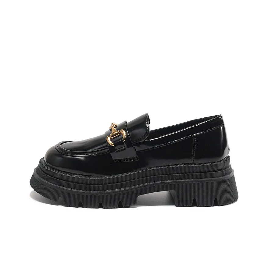 JINDUN Лоферы Черные Женские