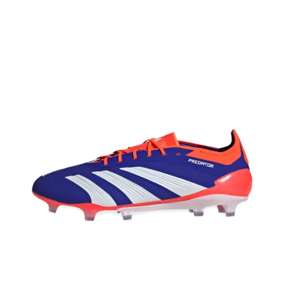 Adidas Predator Elite Fg Lucid Blue Cloud White Solar Red