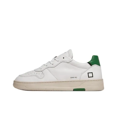 D.A.T.E Кроссовки для скейтбординга Low Top Бело-зеленые Мужские