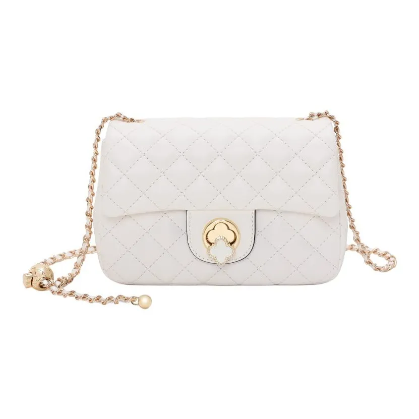 TUCANO Сумка через плечо из коровьей кожи с синтетической кожей маленькая женская черный экрю