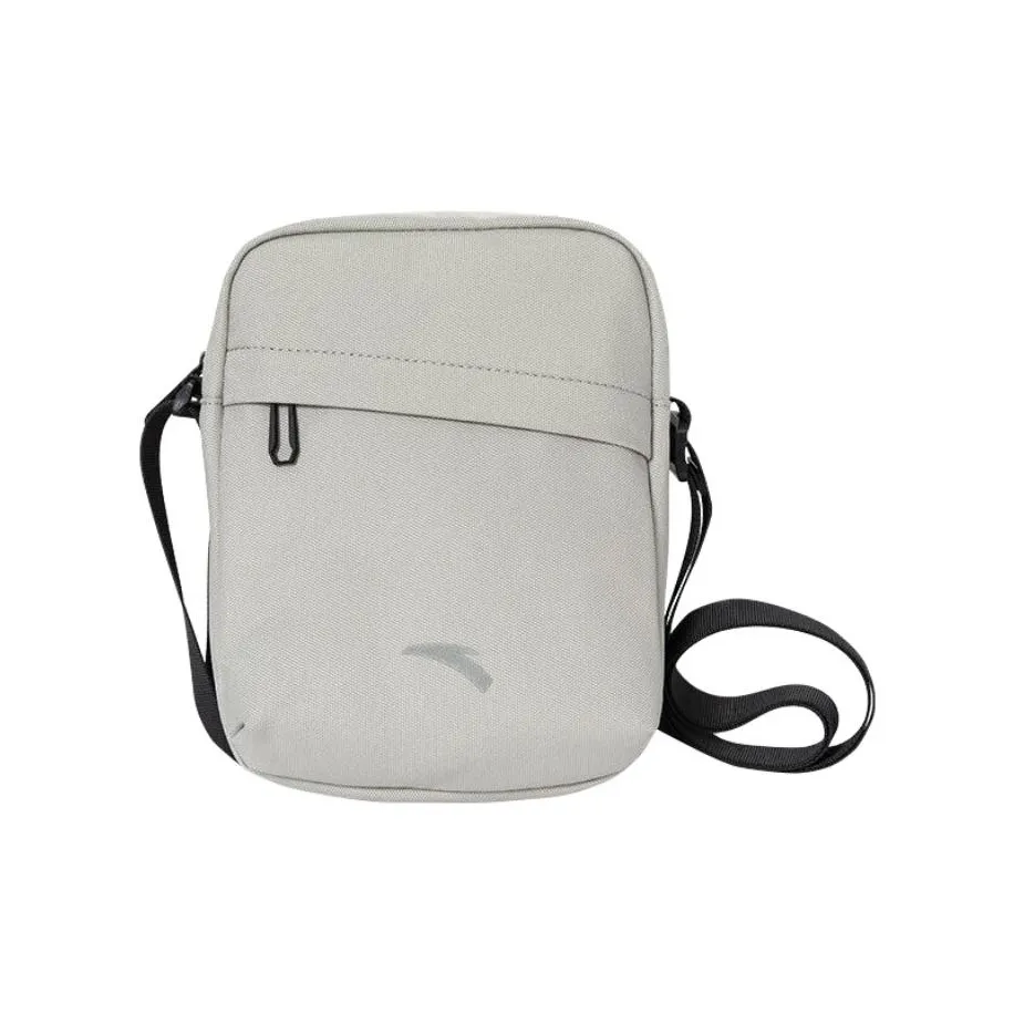 Anta Fabric Crossbody Bag Shoulder Bag Regular Unisex Corn White
