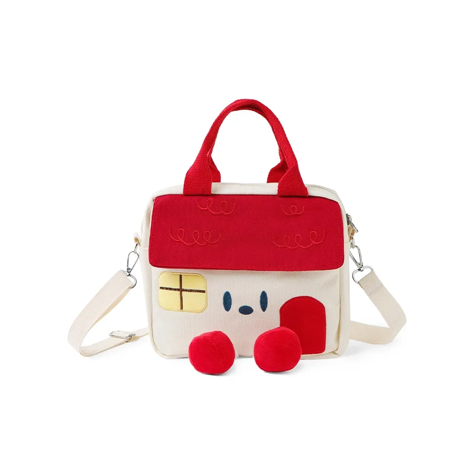 Bywhich Polyester Shoulder Bag Crossbody Bag Handbag Regular Women's Red/Yellow