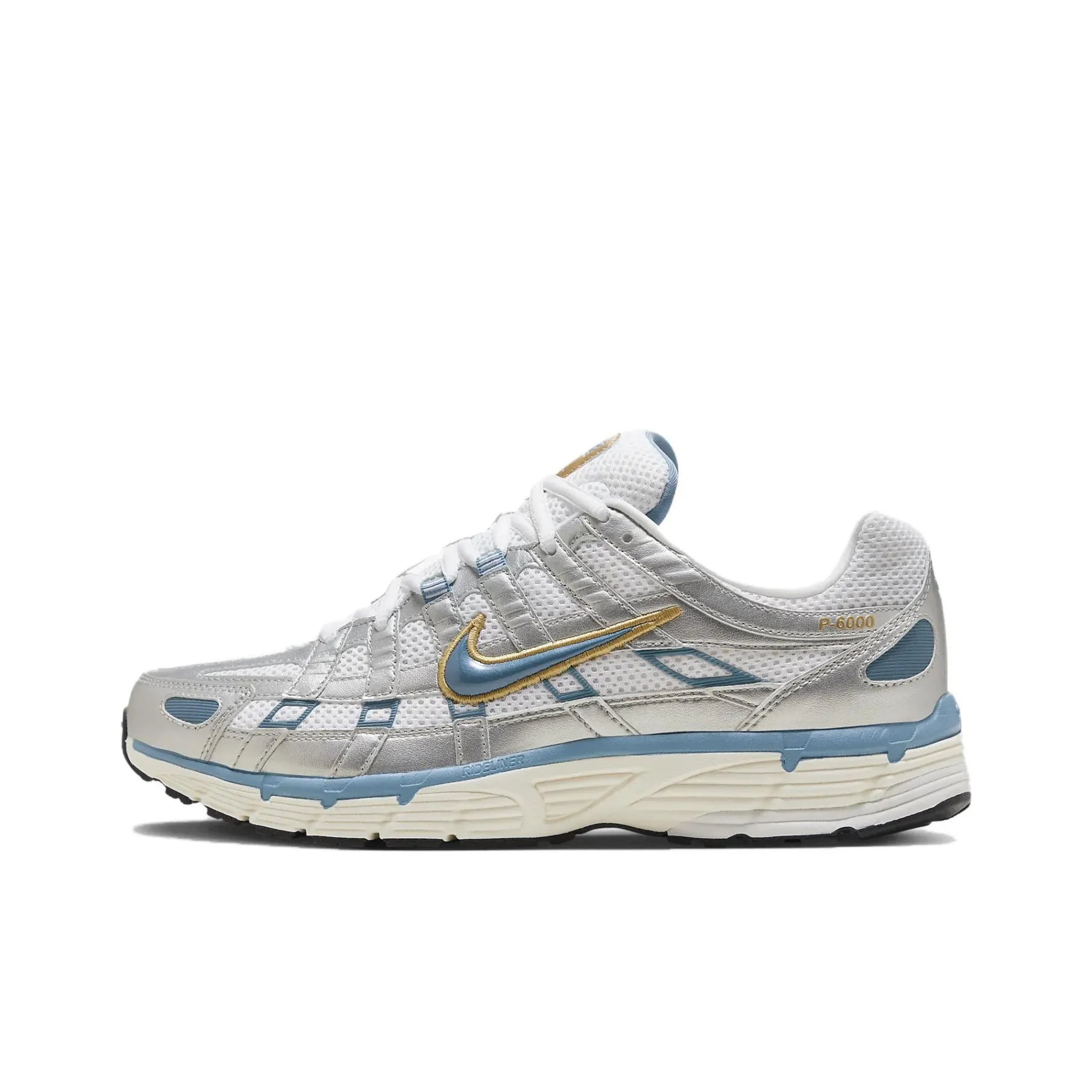 Nike P 6000 Metallic Silver Aegean Storm