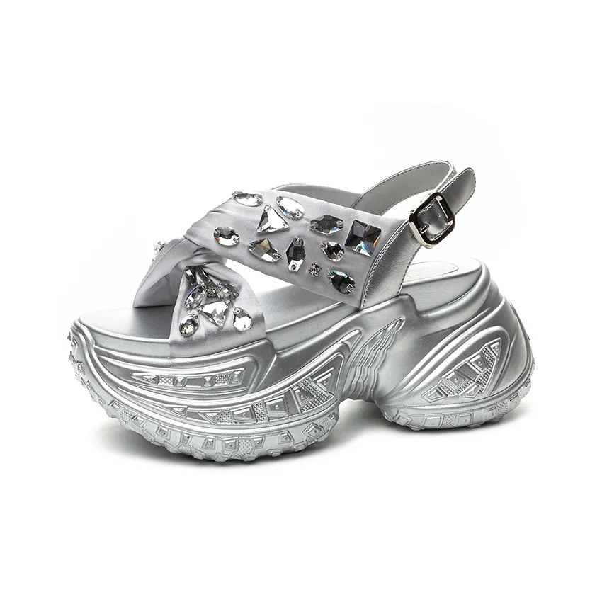 Обувной шкаф Floral Language One Ремень Сандалии 8 см Женские