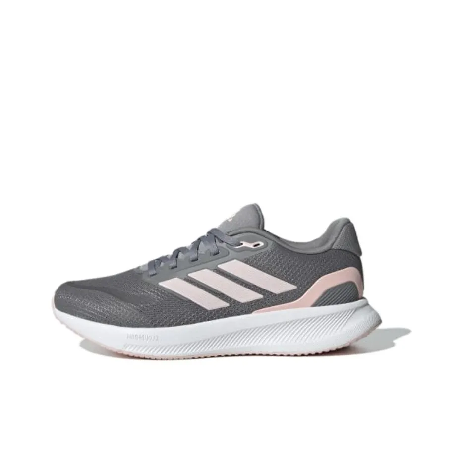 Adidas Runfalcon 5 Wide Grey Sandy Pink Cloud White Women's