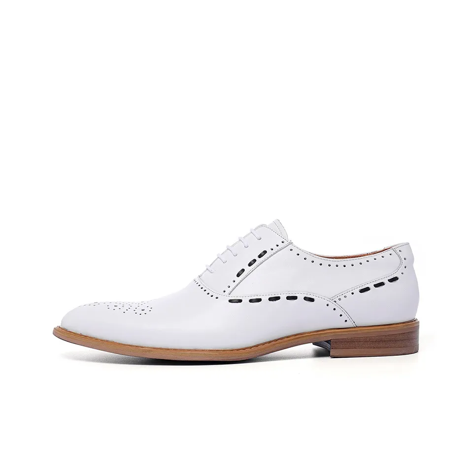 ASTON M.JAZZ Dress Shoes Men's White