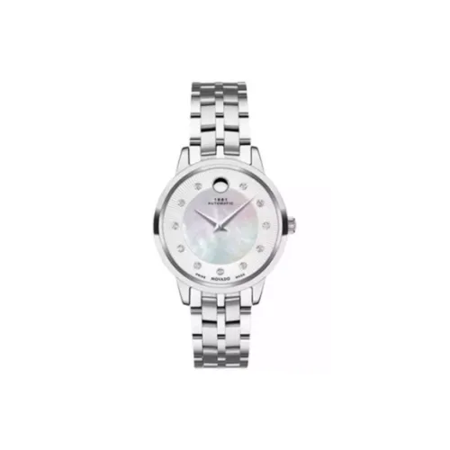 MOVADO Автоматический Механический Movement Женские Часы 30MM Серебряные