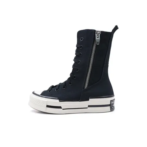 Converse Chuck 70 Plus Кеды Высокие Черные/Белые Унисекс