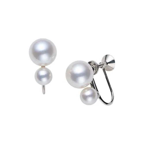 MIKIMOTO Clip ON Серьги Унисекс