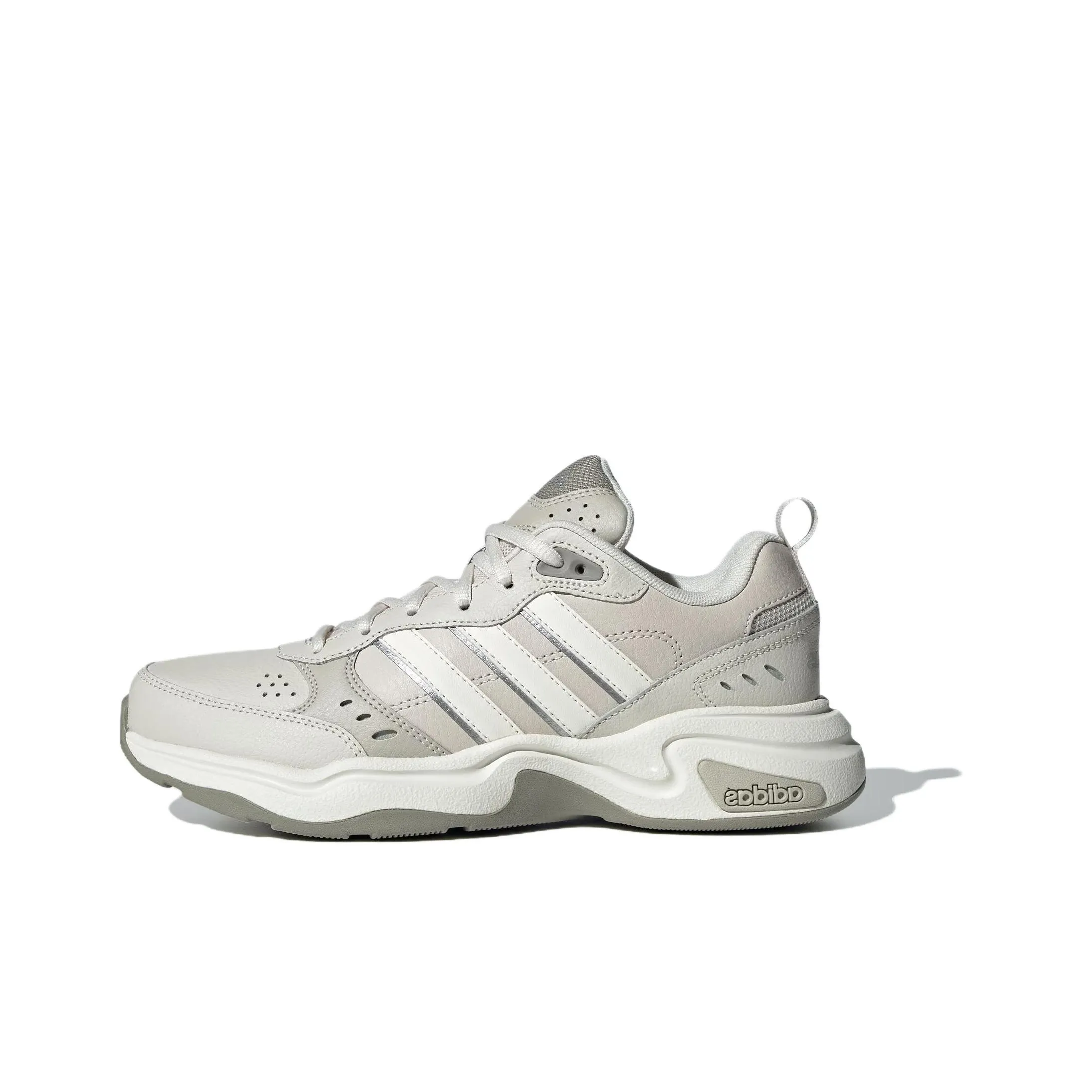 Adidas Slip Resistant Low Top Chunky Sneakers Women's Gray