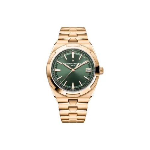 Vacheron Constantin Автоматический Механический Movement Мужские Часы Longitudinal и Lateral Collection OVERSEAS 41 мм Зеленые