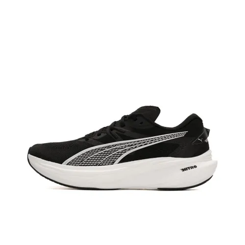 PUMA Deviate NITRO 3 Беговые кроссовки Низкие Черный/Белый Мужские